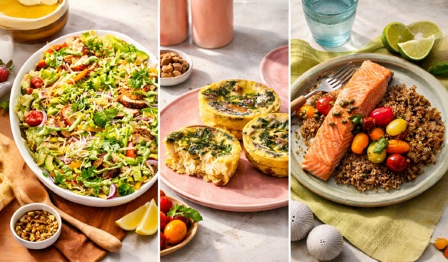 Пример рациона для снижения веса с разнообразными продуктами