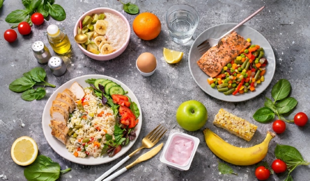 Меню на неделю для снижения веса с овощами и белком