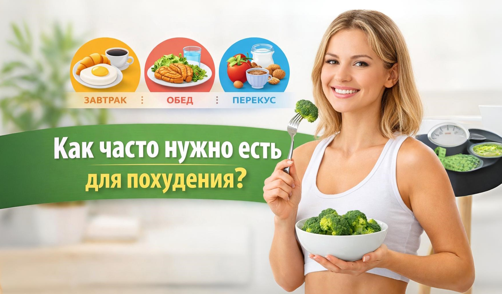 Сколько раз в день нужно есть для похудения — режим питания и частота приёмов пищи для снижения веса