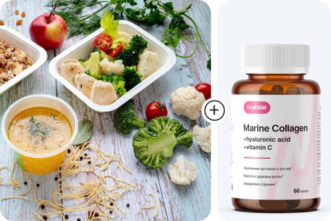 купить Набор готовой еды на две недели Базовое меню the norm